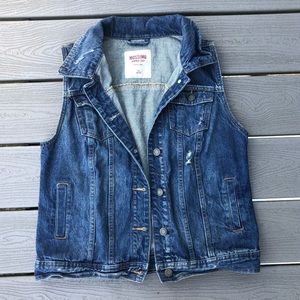 denim vest